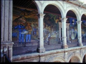 Palacio de Gobierno, mural, Morelia