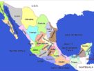 Map of Mexico and Mexico's states