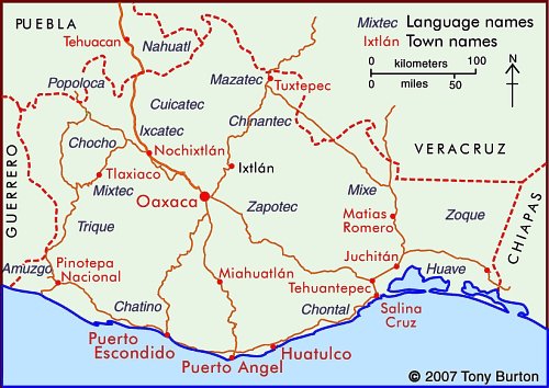 Oaxaca's indigenous groups (Interactive map)