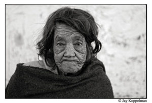 Old woman © Jay Koppelman, 2010