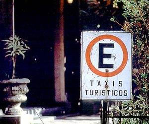 A taxi parking-zone in Mexico City, one of the few places where you will not find them. © Bill Begalke, 2001