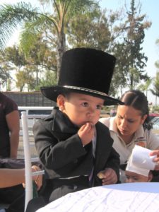 Mexican Revolution Day parade in Chapala