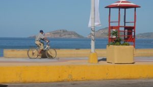 Mazatlán's malecón stretches for miles, limiting the press of the crowds. © Gerry Soroka, 2009