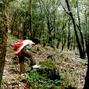 A photo taken 25 years ago along the route to Mexico's Piedras Bola megaspherulites. The elusive trail often disappeared completely. © John Pint, 2009