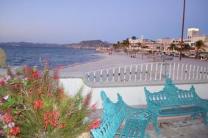 View of the seaside malecon in La Paz, Mexico © Patti Morrow, 2013