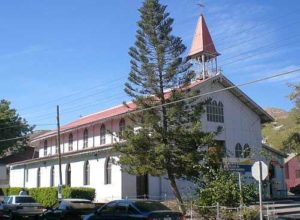 The Santa Barbara church in Santa Rosalía, BCS