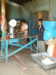 The busy tortilla plant on the northeast corner of the zocalo graciously permitted my photographic intrusion.