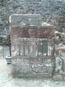 Closeups of the surviving carved stones testify to its former beauty.