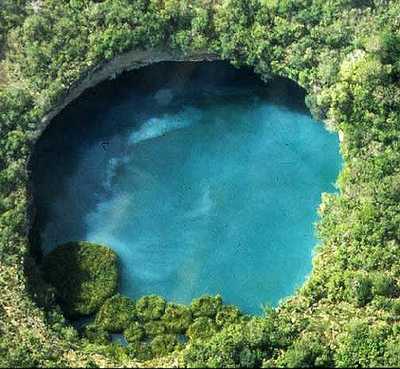 World's second deepest blue hole of 900 ft discovered in Mexico