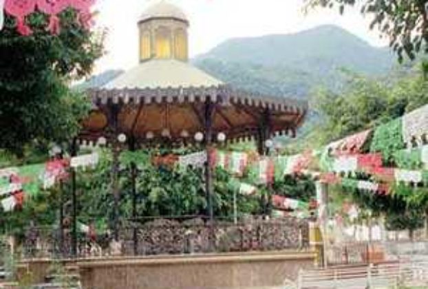 Bandstand in the plaza of Ajijic