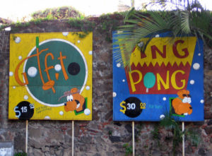 Mini golf and ping pong are also available by the hour for the fun at heart in this Mexican Aqua paradise. © Julia Taylor 2008