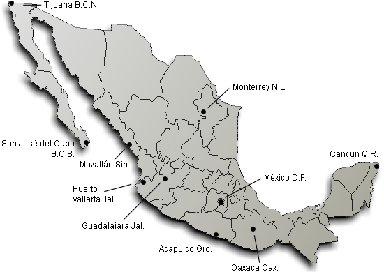 Interactive Map of Quintana Roo, Mexico - MexConnect