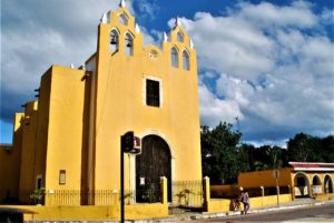 San Antonio de Padua Convent, a vast complex consisting of a church and monastery, reflects its Moorish roots in its architectural detail. © 2020 Jane Simon Ammeson