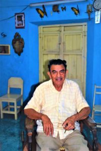 The barbershop of Fernando Esquivel Lugo, age 92, who has been working as a barber since he was nine years old. © 2020 Jane Ammeson