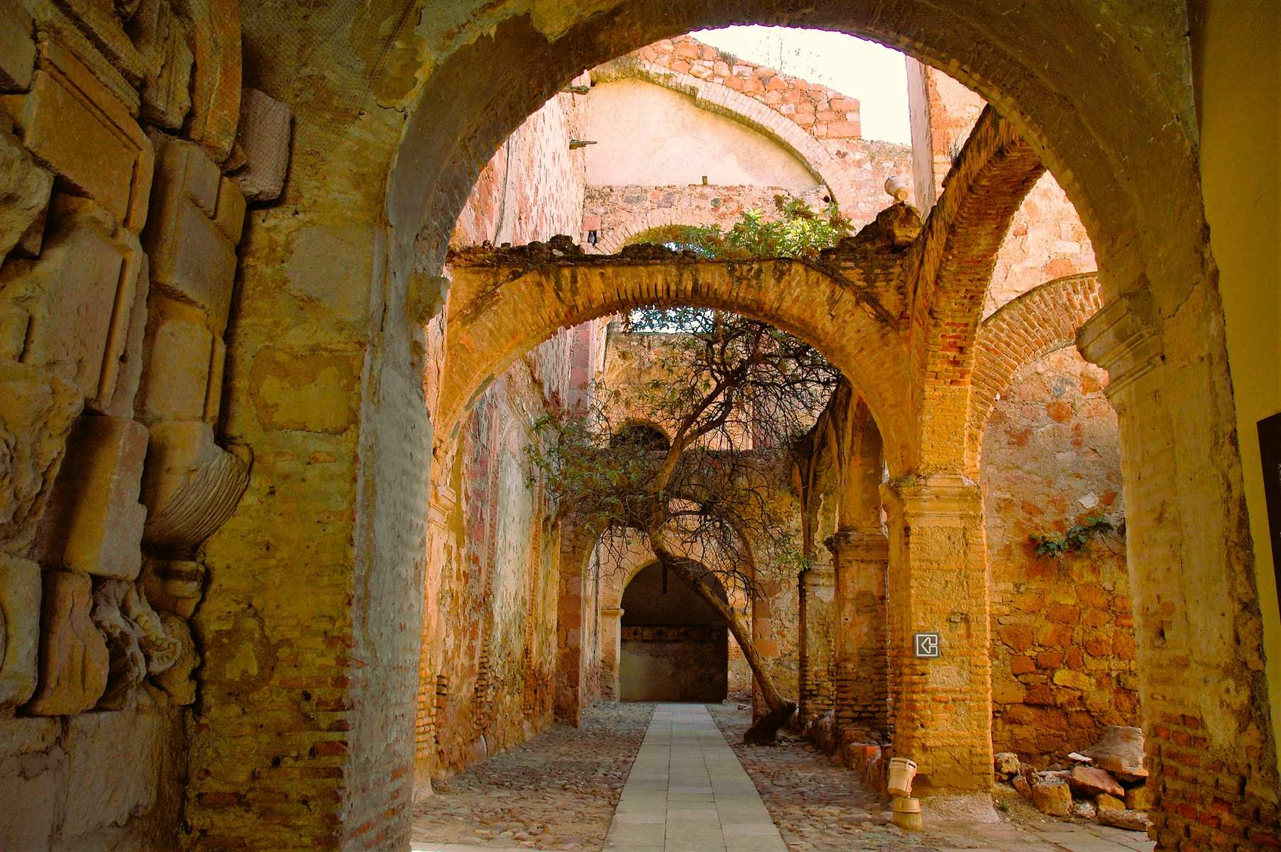 Zacatecas Convent Museum Entrance © 2023 Jane Simon Ammeson