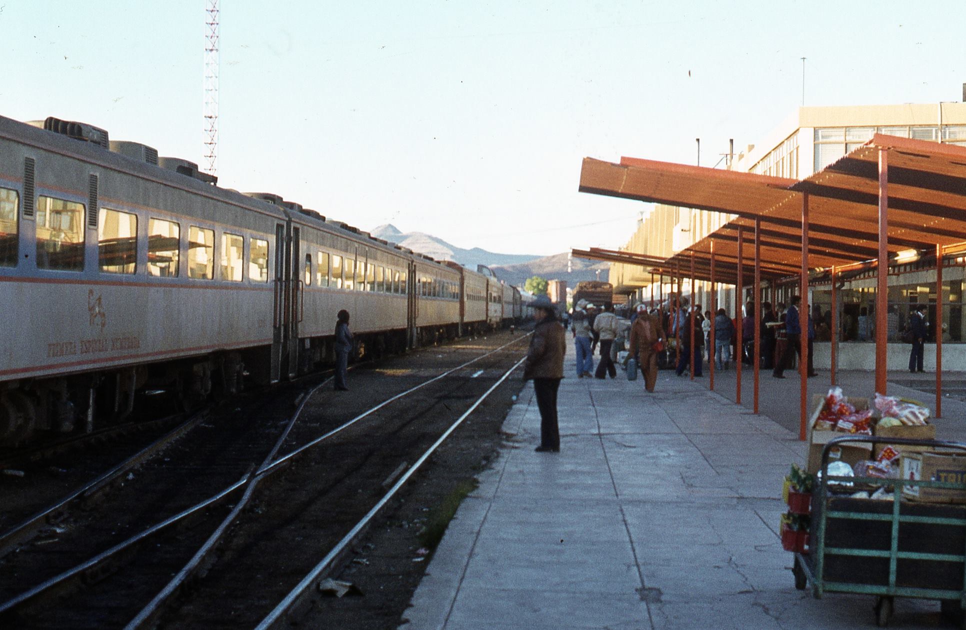 Mexican Railroad Station (Chihuahua), 1979. Photo: Tony Burton