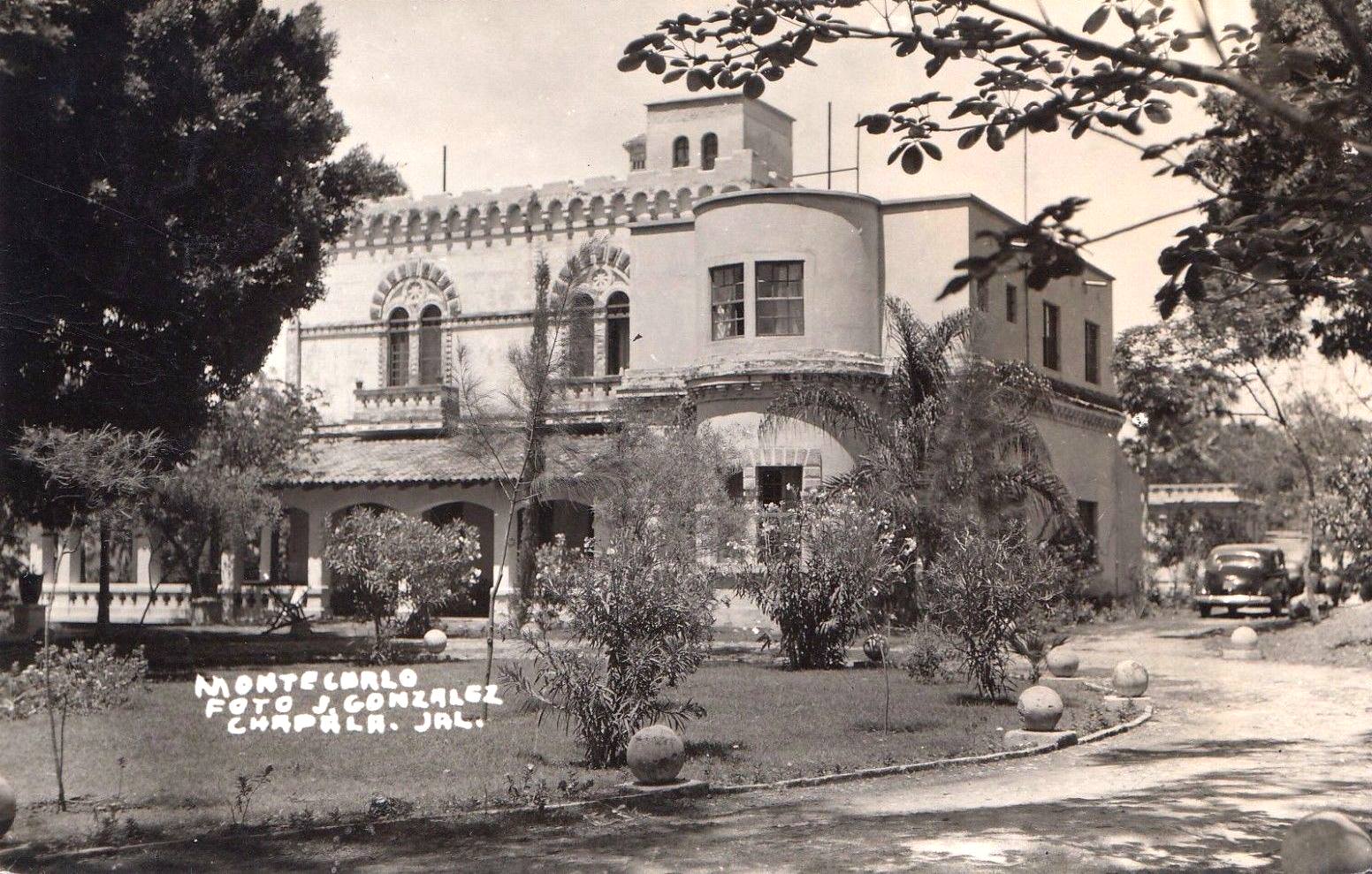 Villa Montecarlo, Chapala, c 1950. Photo by Jesús González.